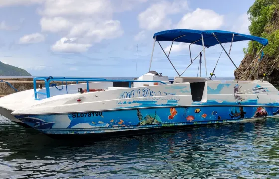 St. Lucia Sunset and Snorkeling Cruise | 26ft Bayliner Rendevous