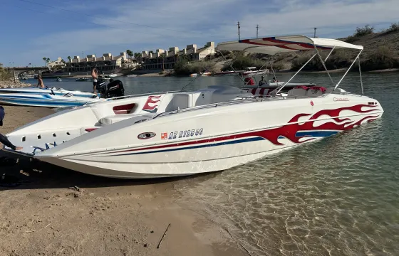 Conquest Havasu on a 28' Conquest Deck Boat -Captain-Included Charter ONLY
