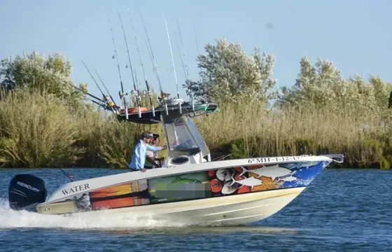 Enjoy Fishing in the Ebro Delta in a Sport Fishing Boat