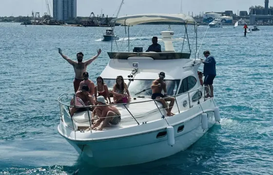 42ft Sea Line F37 Flybridge Yacht In Delray Beach