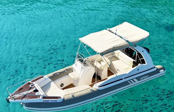 27' Orizon RIB for rent in Syvota