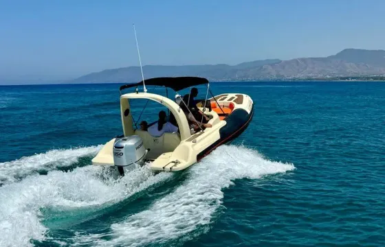 Hire Paros RIB For 7 Guests