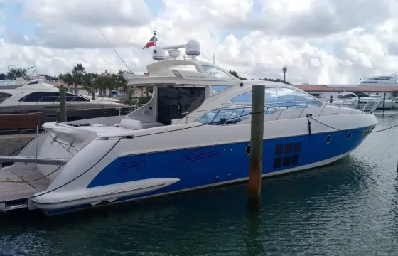 62' Azimut Yacht in Casa de Campo, Dominican Republic