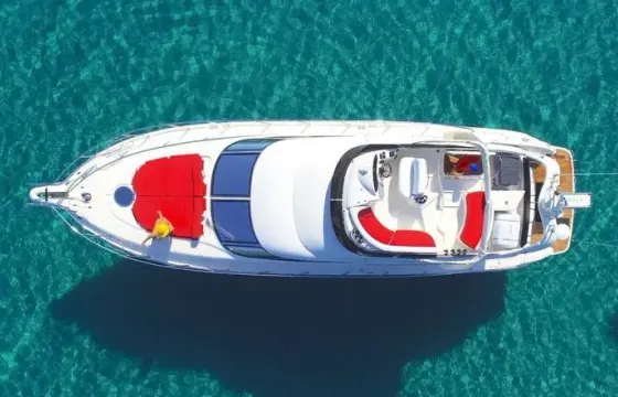 Cranchi Atlantique 50ft Motor Yacht Rental in Chalkidiki, marina Miraggio