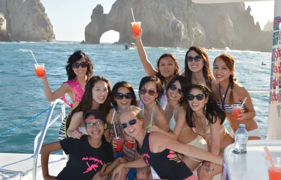 Enjoy Boat Party On Power Catamaran In Cabo San Lucas, Mexico