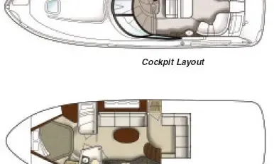 Sea Ray 38 Cuddy Cabin in Cartagena for up to 13 of people