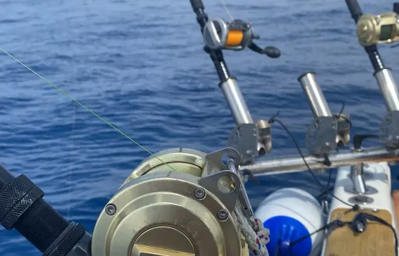 Fishing Charter in Rome on a 25 ft Walkaround Boat