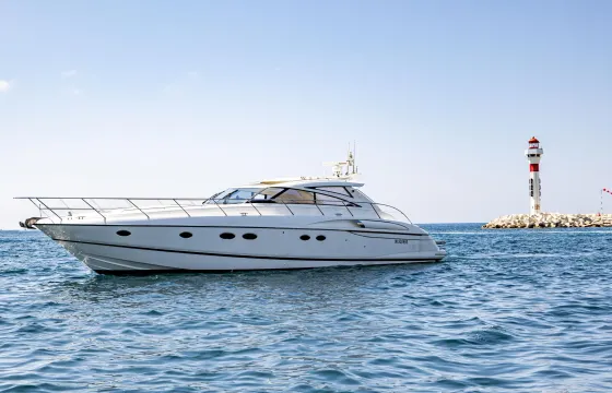 Luxury 60ft Princess Motor Yacht for Charter in Cannes