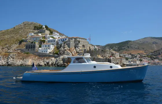 Daily Trip from Spetses / Porto Cheli to Dokos and Hydra Islands with Lobster38