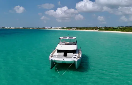 ANGUILLA  Luxury power catamaran 53