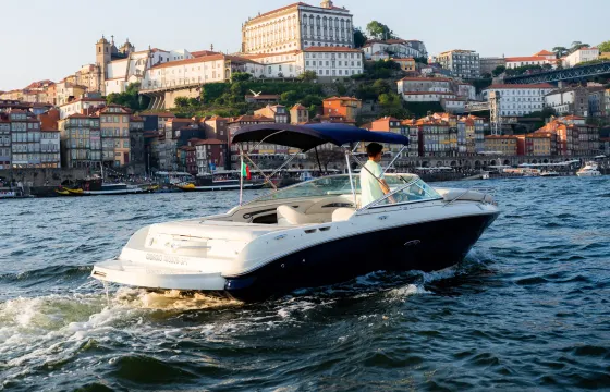 Boat Tour Porto-Drinks and Snacks | Sea Ray 220 Sundeck