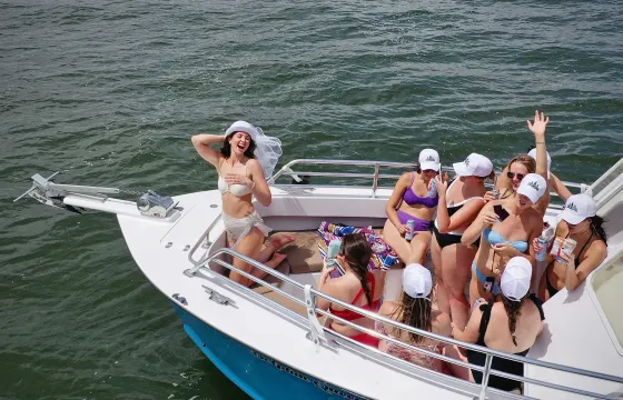The Dolphin Queen Party Boat Bachelorette/Birthday/GirlsTrip/Sunday Funday
