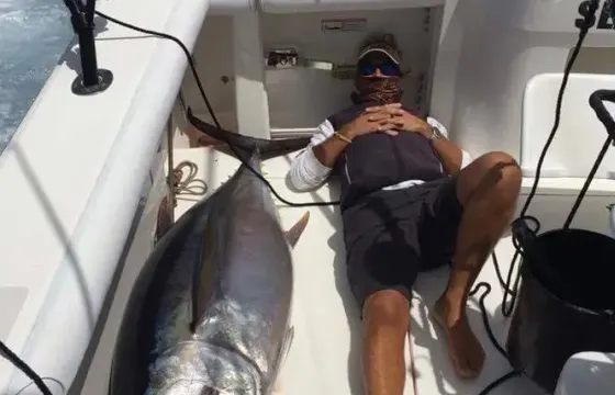 Enjoy Fishing in San Sebastián de La Gomera, Spain on 35' Cabot Sport Fisherman