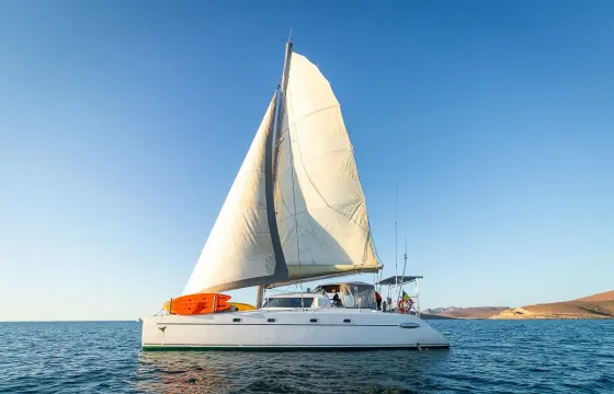 The perfect Summer getaway with our 45ft Sailing Catamaran