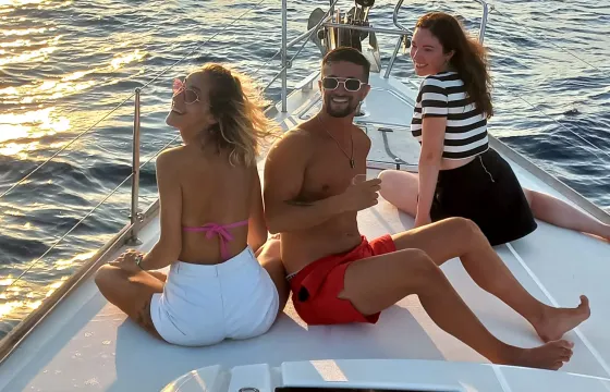Barcelona Luxury 16 Mts Sailboat 2 hour Shared Sailing Tour from Port Olimpic