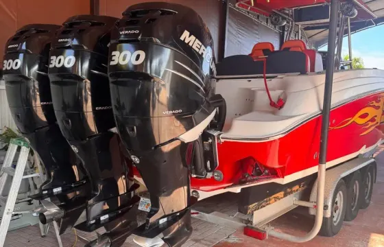 Scarab Boat Cruise in Destin for 10 Guests on Crystal Clear Waters