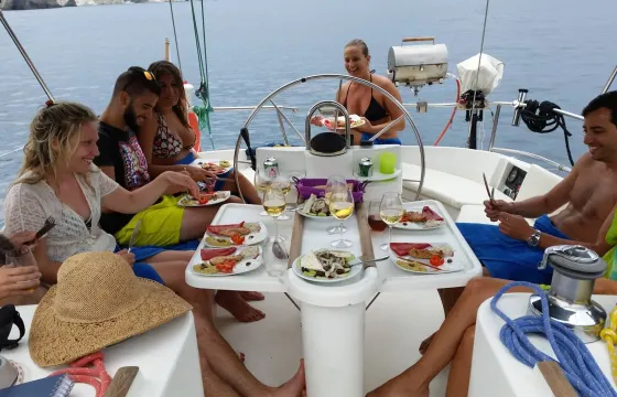 Bavaria 46 Cruicer Sailing Charter in Santorini, Greece