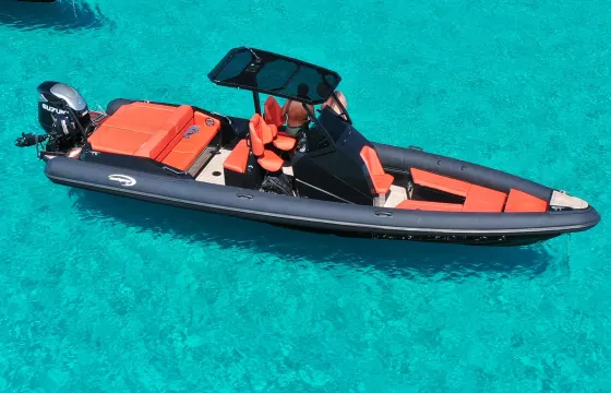 30ft Rib Boat - Seafighter | Private Daily Cruises in Mykonos