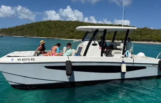 32' Power Catamaran Boat Rental St. Thomas/St. John