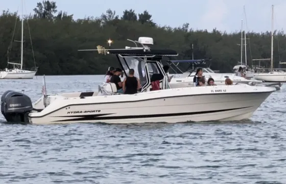 Sandbar/island Hopping Experience with Hydrasports 28 Center Console