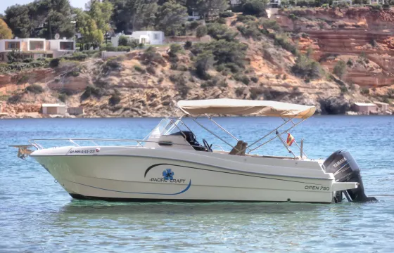Pacific Craft Sun Cruiser 750 Center Console Charter in Santa Eulària