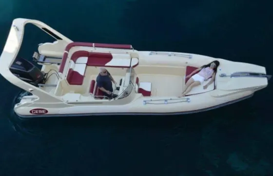 Rent the 24' Gene RIB in Oía, Greece with Skipper