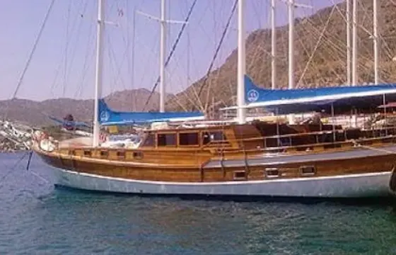 C. TANER This Wonderful Deluxe Gulet Yacht is 25.m Long and for 16 People.
