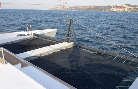 50' Nigel Irens Catamaran Private Cruise in Lisbon - Tagus River