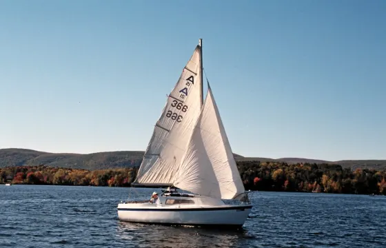 Captained Charter 21ft Sailboat in Salisbury 2 person charter 2 hrs.