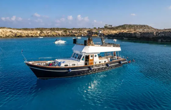 55' Custom Wooden Boat - Cruise Around Blue Lagoon, Protaras & Ayia Napa Cyprus