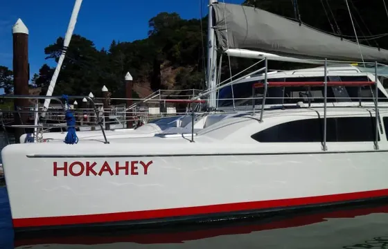 Safe & solid sailing catamaran - Green power! Stunning beauty & great location!