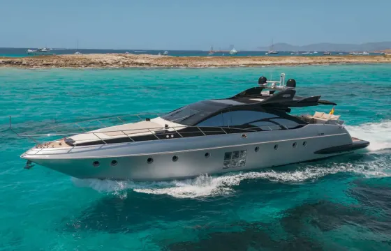 Charter Azimut 86ft "The Jungle" Mega Yacht In Ibiza