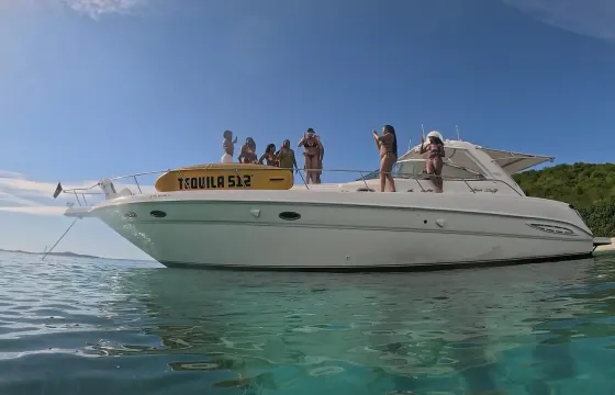 Searay 46' Sundancer Yacht with Captain & Crew in Fajardo Area