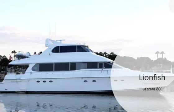 80ft Lazzara Power Mega Yacht in Nuevo Vallarta