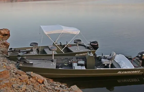 Guided Fishing Trip on 14' Alumacraft in Alcántara, Spain