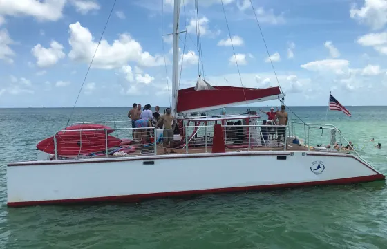 ⛵️ Catamaran Party Boat with Captain & Crew – Up to 42 Guests!