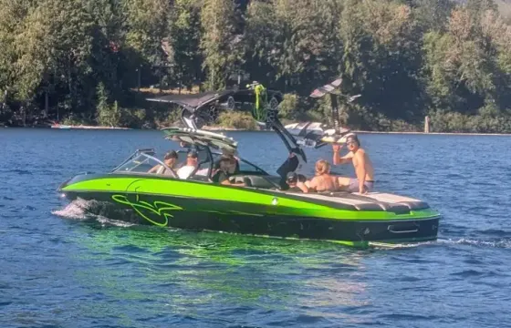 Enjoy hassle free wake sports on beautiful Lake Cowichan