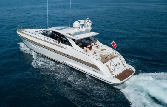 'Mr. M' Mangusta 80 Open Power Mega Yacht Rental in Monaco