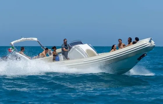 Sorrento to Capri & Amalfi Coast Maxi RIB