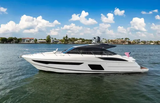 Luxurious 58ft Princess with water toys serving West Palm Beach & Hamptons