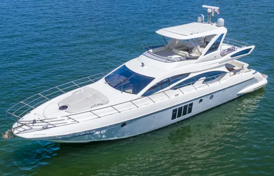 Azimut 64’ Fly Motor Yacht 2016 in Key Biscayne!!