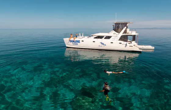 Charter with 'Imagine' our 47ft Power Catamaran