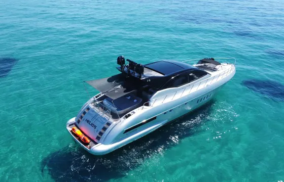 M/Y Hélios Mangusta 72' Power Mega Yacht Rental in Monaco, France