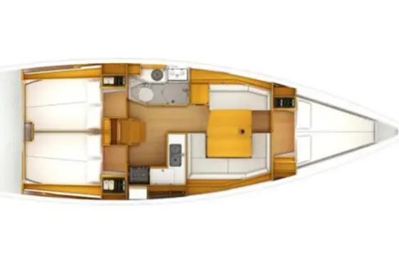 Enjoy Sailing on 38' Sun Odyssey Cruising Monohull in Sukošan, Croatia