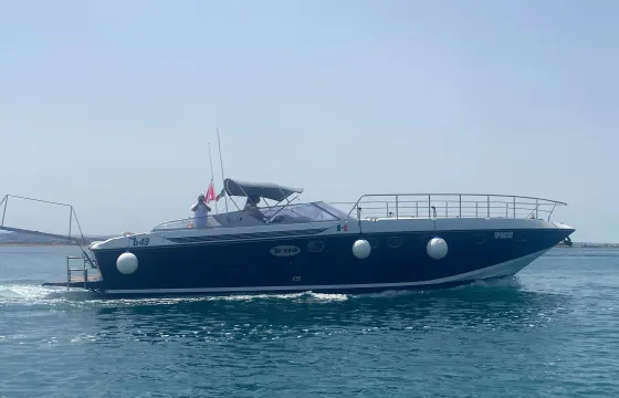 Cruise the Egadi on the Stylish 47ft Baia Yacht – Comfort & Class Guaranteed