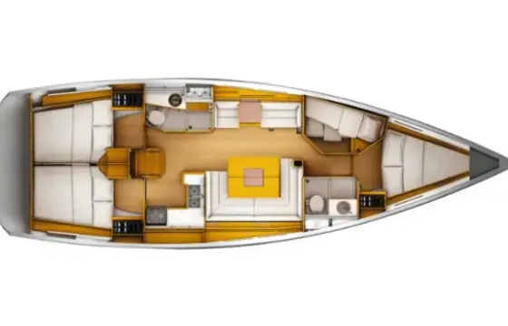 44' Sun Odyssey - Blue Moon Cruising Monohull For Charter in Sukošan, Croatia