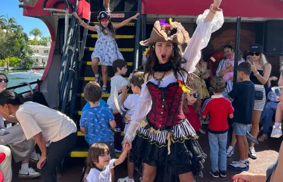 Private Pirate Kids Party up to 85 guests with Dj, Soft drinks and Hotdogs
