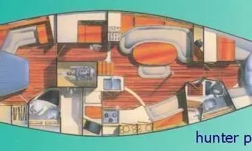 Hunter 42' Sailboat - Take a Charter or your Sailing Lessons on Chesapeake Bay
