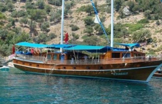 K. TORBALI  This Wonderful Deluxe Gulet Yacht is 27.m Long and for 16 People