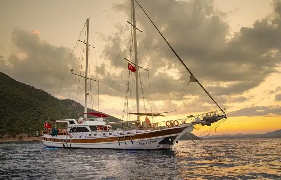 BLU DREAM  This Wonderful Luxury Gulet  is 25 m Long and for 8 People..